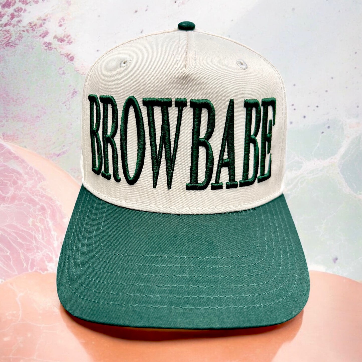 BROWBABE Embroidered Hat