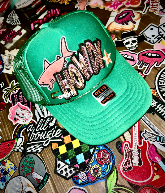 Salty Trucker Custom Hats